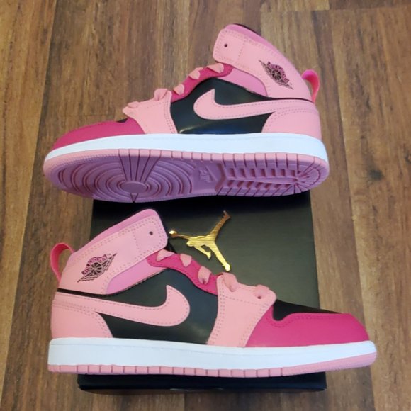 Jordan Other - Air Jordan 1 Mid Coral Chalk Pinksicle
